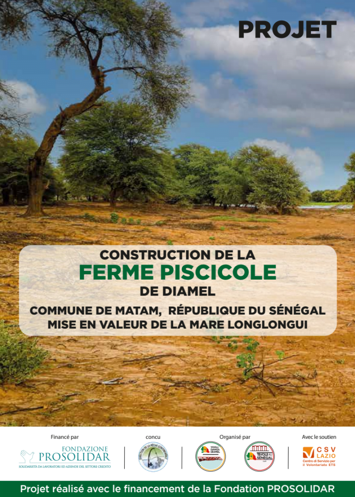 Costruzione di una diga di sbarramento: grazie Fondazione PROSOLIDAR
